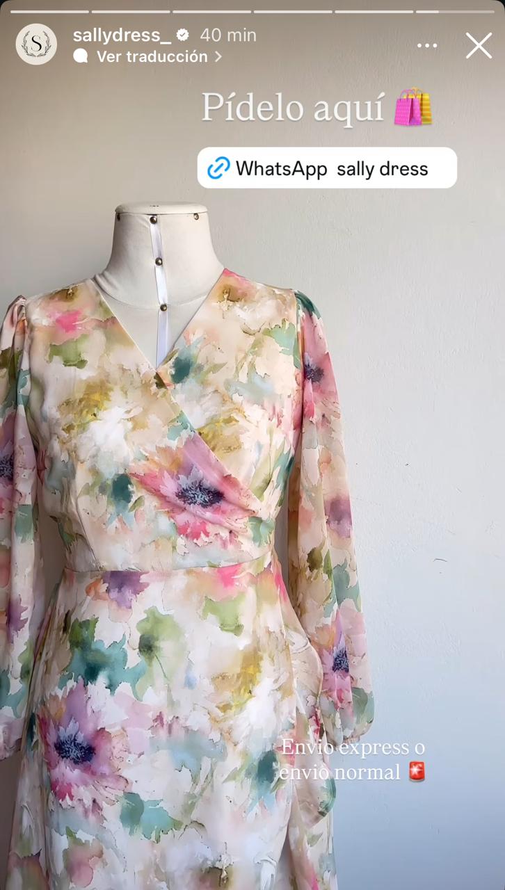 VESTIDO LAURENT nuevo stock - Imagen 2