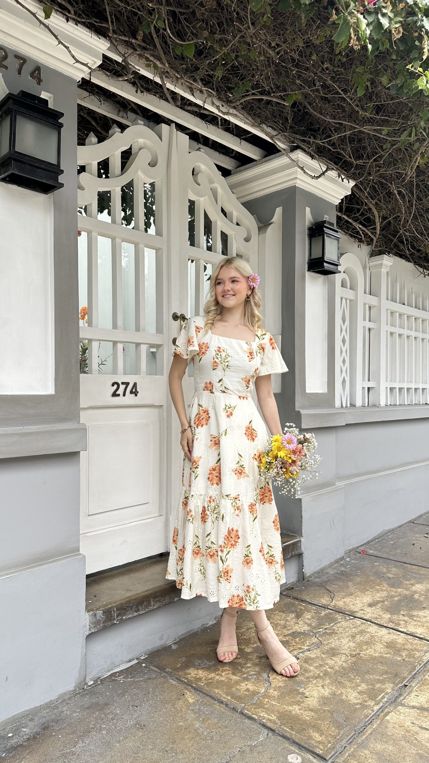 vestido azucena brodery - Imagen 4