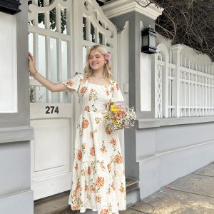 vestido azucena brodery