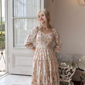 Vestido Spring Beige